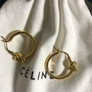 Brand new Celine earrings with original dust bag
